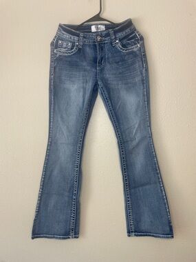 T & Y Fashion Women's Blue Bootcut Jeans